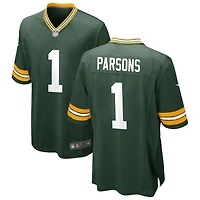 Micah Parsons Men's Nike Green Green Bay Packers Custom Game Jersey