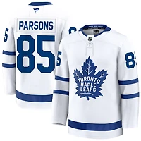 Rhett Parsons Men's Fanatics White Toronto Maple Leafs Away Premium Custom Jersey