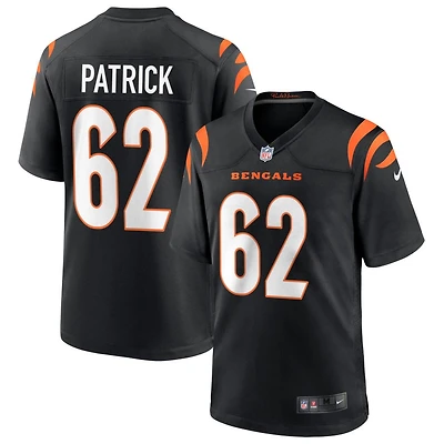 Lucas Patrick Men's Nike Black Cincinnati Bengals Game Custom Jersey