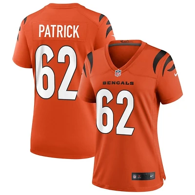 Lucas Patrick Women's Nike Orange Cincinnati Bengals Alternate Game Custom Jersey