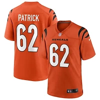 Lucas Patrick Youth Nike Orange Cincinnati Bengals Alternate Game Custom Jersey