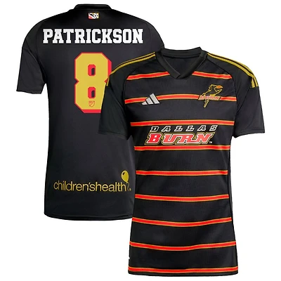 Patrickson Delgado Patrickson Men's adidas Black FC Dallas 2025 Third Replica Custom Jersey