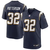 Jaret Patterson Men's Nike Navy Los Angeles Chargers Alternate Super Chargers Game Custom Jersey