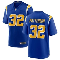 Jaret Patterson Men's Nike Royal Los Angeles Chargers Alternate Custom Game Jersey