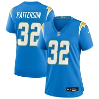 Jaret Patterson Women's Nike Powder Blue Los Angeles Chargers Custom Game Jersey