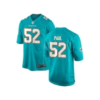 Patrick Paul Youth Nike Aqua Miami Dolphins 2018 Custom Game Jersey