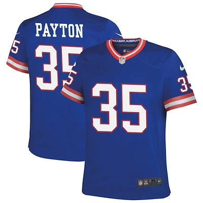 Rico Payton Youth Nike Royal New York Giants Classic Custom Game Jersey