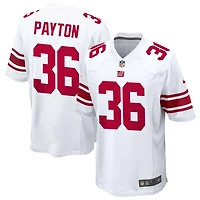 Rico Payton Men's Nike White New York Giants Custom Game Jersey