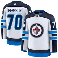 Tanner Pearson Men's Fanatics White Winnipeg Jets Away Premium Custom Jersey
