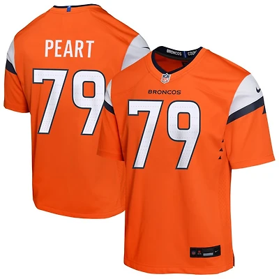 Matt Peart Youth Nike  Orange Denver Broncos Mile High Collection Custom Game Jersey