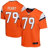 Matt Peart Youth Nike  Orange Denver Broncos Mile High Collection Custom Game Jersey