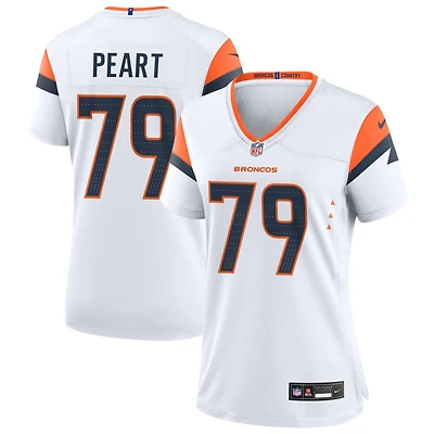 Matt Peart Women's Nike  White Denver Broncos Mile High Collection Custom Game Jersey