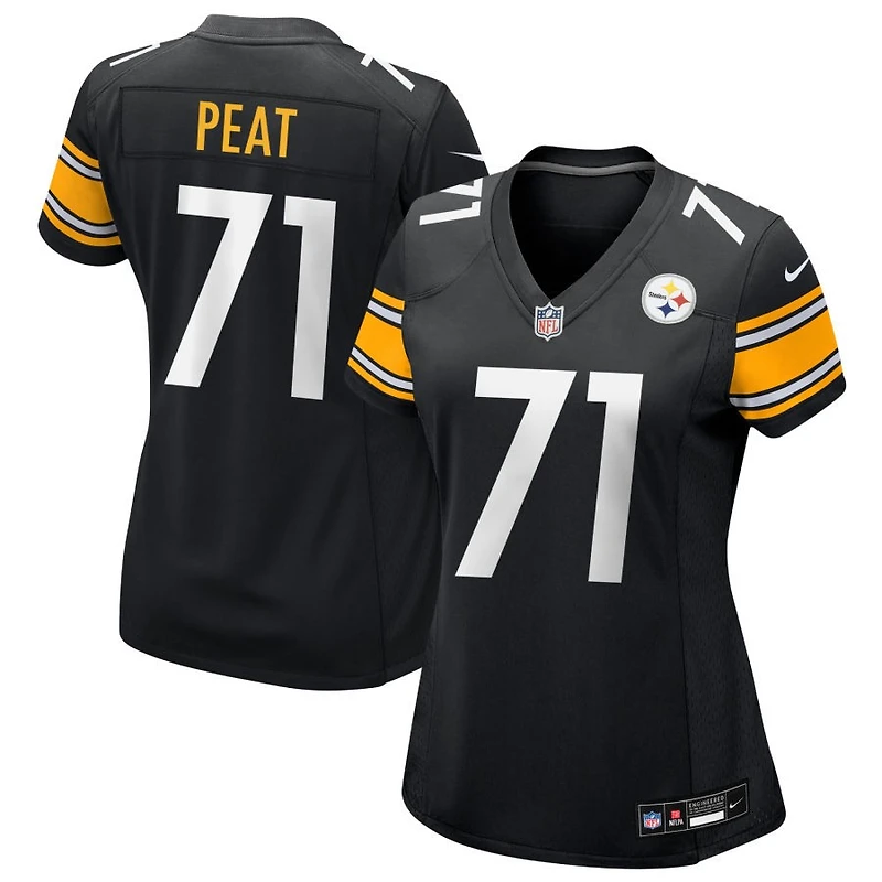 Andrus Peat Women's Nike Black Pittsburgh Steelers Custom Game Jersey