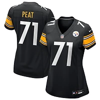 Andrus Peat Women's Nike Black Pittsburgh Steelers Custom Game Jersey