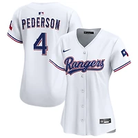 Joc Pederson Women's Nike  White Texas Rangers Home Limited Custom Jersey