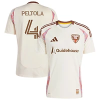 Matti Peltola Men's adidas  Natural D.C. United 2025 The Soul Kit Replica Custom Jersey