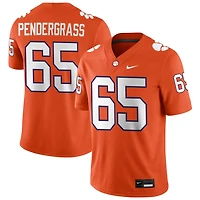 Chapman Pendergrass Men's Nike Orange Clemson Tigers NIL Pick-A-Player Game Jersey