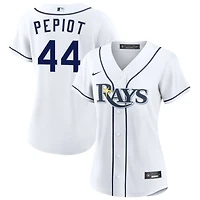 Ryan Pepiot Women's Nike  White Tampa Bay Rays Home Custom Replica 2.0 Jersey
