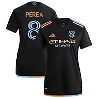 Andres Perea Men's adidas  Black New York City FC 2024 24/7 Kit Replica Custom Jersey