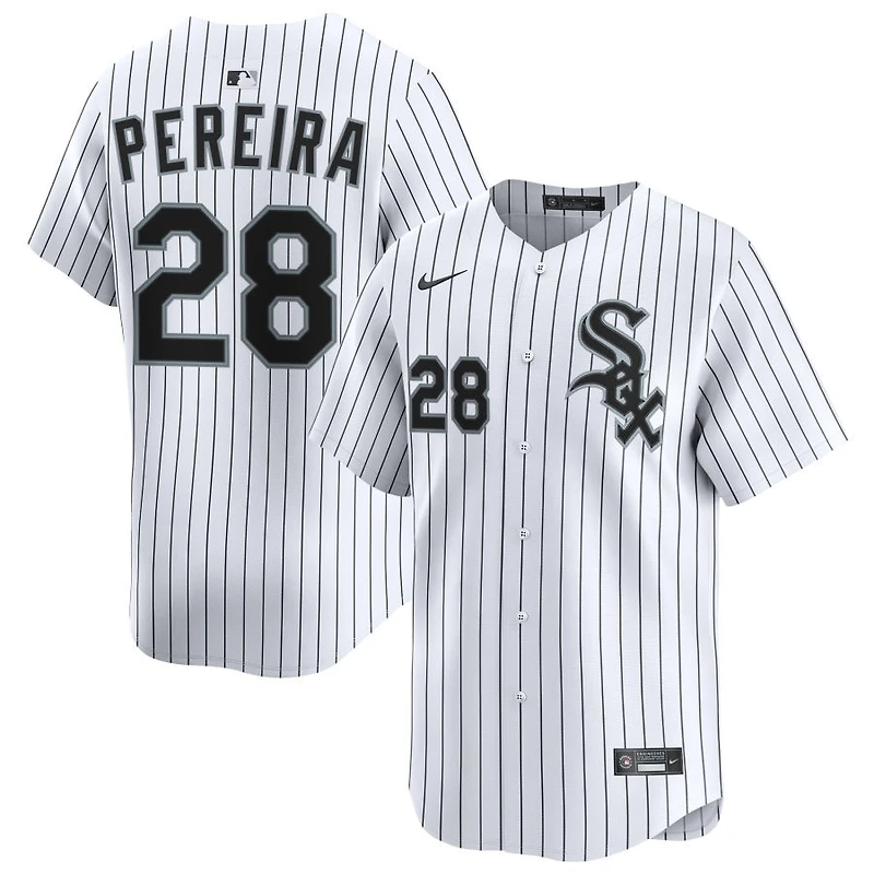 Everson Pereira Men's Nike White Chicago White Sox Home Limited Custom Jersey
