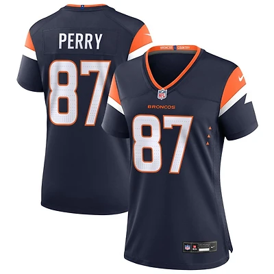 A.T. Perry Women's Nike  Navy Denver Broncos Alternate Mile High Collection Custom Game Jersey
