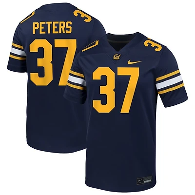 Erik Peters Men's Nike Navy Cal Bears NIL Pick-A-Player Football Game Jersey