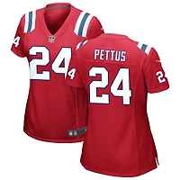 Dell Pettus Women's Nike Red New England Patriots Alternate Custom Jersey