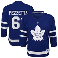Michael Pezzetta Youth  Blue Toronto Maple Leafs Home Replica Custom Jersey