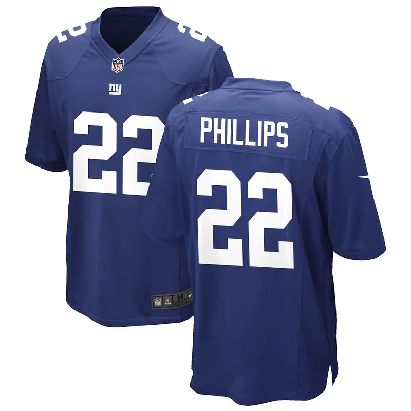Dru Phillips Men's Nike Royal New York Giants Custom Game Jersey