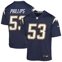 Del'Shawn Phillips Youth Nike Navy Los Angeles Chargers Alternate Super Chargers Game Custom Jersey