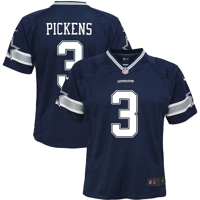 George Pickens Youth Nike Navy Dallas Cowboys Custom Game Jersey