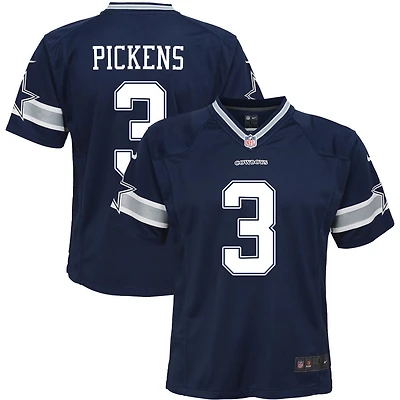 George Pickens Youth Nike Navy Dallas Cowboys Custom Game Jersey