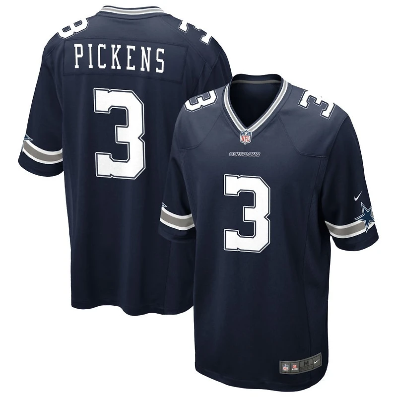 George Pickens Men's Nike Navy Dallas Cowboys Custom Game Jersey