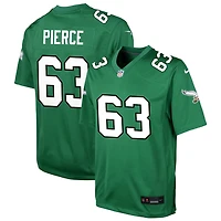 Hollin Pierce Youth Nike Kelly Green Philadelphia Eagles Alternate Custom Game Jersey