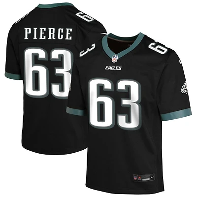 Hollin Pierce Youth Nike Black Philadelphia Eagles Alternate Custom Game Jersey