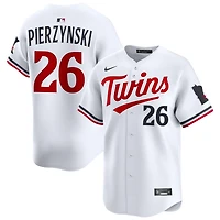 A.J. Pierzynski Men's Nike White Minnesota Twins Home Limited Pick-A-Player Retired Roster Jersey