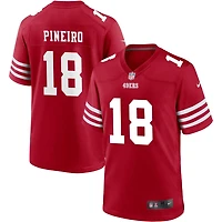 Eddy Pineiro Men's Nike Scarlet San Francisco 49ers Custom Jersey