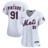 Jonathan Pintaro Women's Nike  White New York Mets Home Limited Custom Jersey