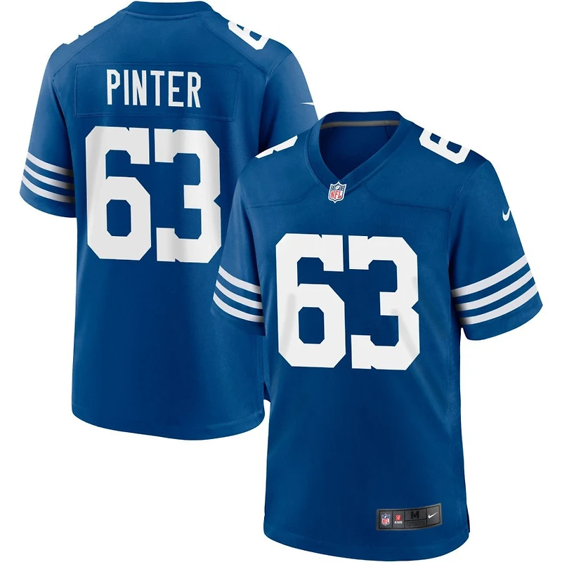 Danny Pinter Men's Nike Royal Indianapolis Colts Alternate Custom Jersey
