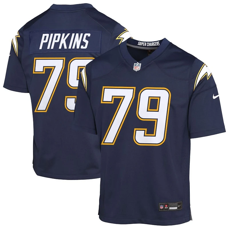 Trey Pipkins Youth Nike Navy Los Angeles Chargers Alternate Super Chargers Game Custom Jersey