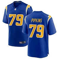 Trey Pipkins Men's Nike Royal Los Angeles Chargers Alternate Custom Game Jersey
