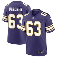 Max Pircher Men's Nike Purple Minnesota Vikings Classic Custom Game Jersey