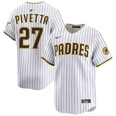 Nick Pivetta Men's Nike White San Diego Padres Home Limited Custom Jersey