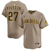 Nick Pivetta Men's Nike Sand San Diego Padres Alternate Limited Custom Jersey