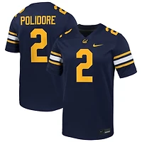 Dru Polidore Men's Nike Navy Cal Bears NIL Pick-A-Player Football Game Jersey