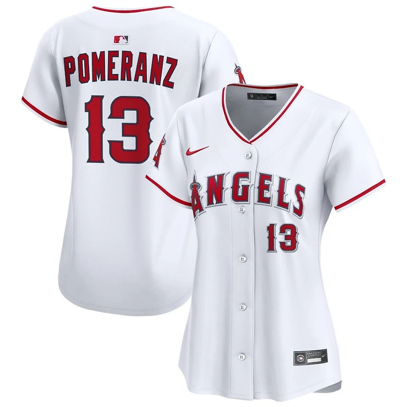 Drew Pomeranz Women's Nike White Los Angeles Angels Home Limited Custom Jersey