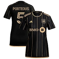 Ryan Porteous Women's adidas  Black LAFC 2024 Primary Replica Custom Jersey