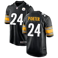 Joey Porter Men's Nike Black Pittsburgh Steelers Custom Game Jersey
