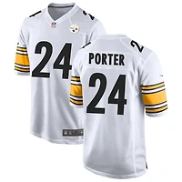 Joey Porter Men's Nike White Pittsburgh Steelers Game Custom Jersey