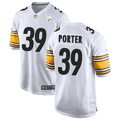 Daryl Porter Men's Nike White Pittsburgh Steelers Game Custom Jersey
